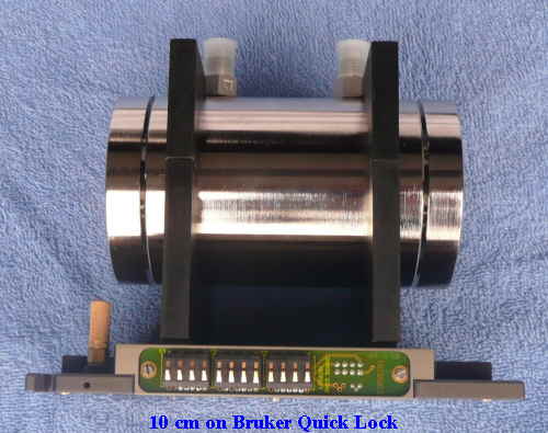 10 cm on Bruker Quick Lock